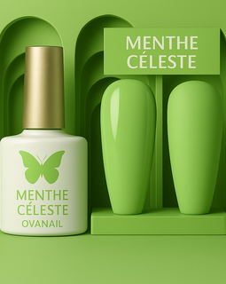 Menthe Céleste - Vernis Semi-Permanent
