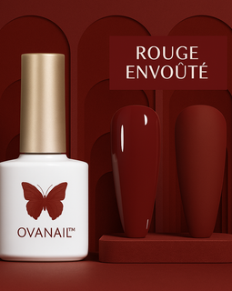 Rouge Envoûté - Vernis Semi-Permanent
