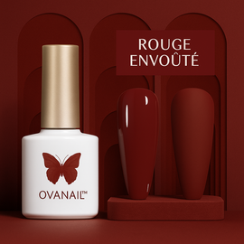Rouge Envoûté - Vernis Semi-Permanent