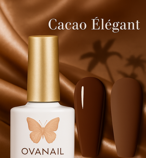 Cacao Élégant -Vernis Semi-Permanent