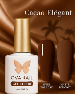 Cacao Élégant -Vernis Semi-Permanent