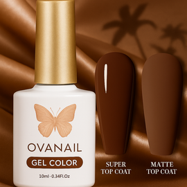 Cacao Élégant -Vernis Semi-Permanent