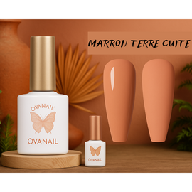 Marron Terre Cuite - Vernis Semi-Permanent